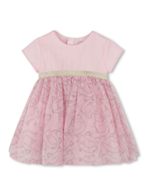 Abito neonata rosa Karl Lagerfeld Kids | Z30519475